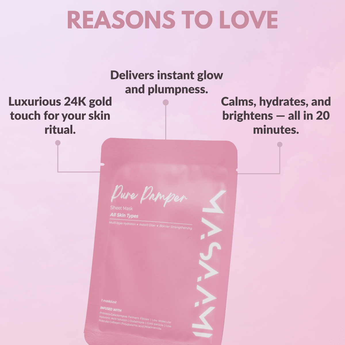 Pure Pamper (Pack of 3) - Your Ultimate Glow - Masaami